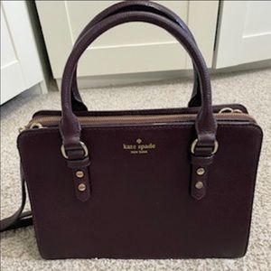 Kate Spade Burgundy Crossbody Purse